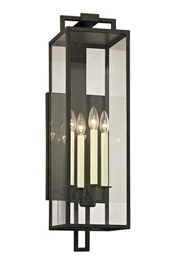 Beckham 4-light lantern sconce. Hudson Valley. 