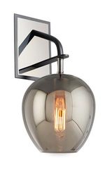 Odyssey smoked mirror glass wall light. Hudson Valley. Odyssey smoked mirror glass wall light. Hudson Valley.