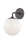 Stella retro american black wall lamp. Hudson Valley. 