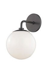 Stella retro american black wall lamp. Hudson Valley. Stella retro american black wall lamp. Hudson Valley.