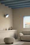 Aurora retro round wall light pink. Italamp. 