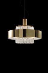 Crono Art Deco gold pendant. Italamp. 