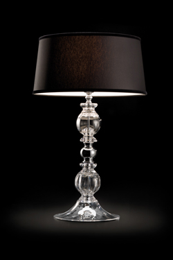 Sirius lampe de table classique en cristal. Italamp. 
