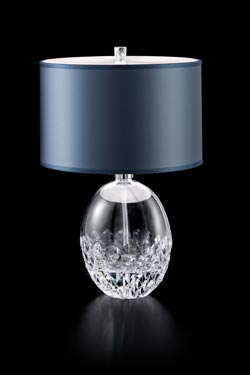 Verbena table lamp in sculpted crystal. Italamp. 