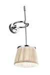 Hector chrome and ivory wall lamp . Jacques Garcia. 