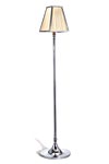 New Marengo reading lamp chrome and ivory silk. Jacques Garcia. 