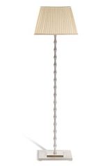 Silver Reading lamp with Square Ivory Silk Shade Pilate. Jacques Garcia. Silver Reading lamp with Square Ivory Silk Shade Pilate. Jacques Garcia.