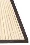 New Dessais pendant in pyramid shape antique bronze and ivory silk. Jacques Garcia. 