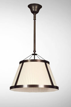 Sagan suspension en bronze antique . Jacques Garcia. 