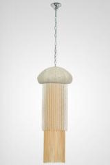 Suspension Méduse ivoire et fils dorés. Jacques Garcia. Suspension Méduse ivoire et fils dorés. Jacques Garcia.