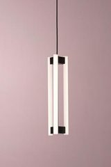 Black pendant 3 neon tubes Lia 50cm. KAIA. Black pendant 3 neon tubes Lia 50cm. KAIA.