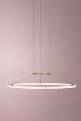 Rio wide ring pendant inlaid with indoor and outdoor LED modules. KAIA. Rio wide ring pendant inlaid with indoor and outdoor LED modules. KAIA.