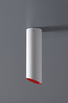 Slice red and white ceiling lamp 36cm. Karboxx. 