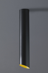 Slice yellow and black ceiling lamp 36cm. Karboxx. Slice yellow and black ceiling lamp 36cm. Karboxx.