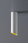 Slice yellow and white ceiling lamp 36cm. Karboxx. 