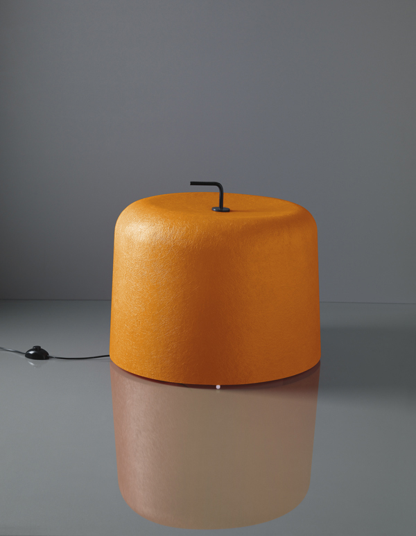 Warm lampadaire d'intérieur: karboxx luminaires Design en carbone et fibre  de verre - Réf. 19050236 - mobile