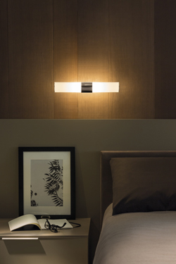 Tupla bathroom wall lamp with LED lighting small model. Karboxx. 