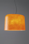 Ola suspension orange en fibre de verre. Karboxx. 