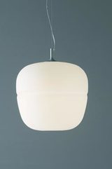 White frosted glass globe white Afra collection Pendant. Karboxx. White frosted glass globe white Afra collection Pendant. Karboxx.