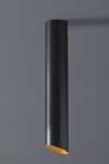 Slice plafonnier noir et orange 36cm. Karboxx. 