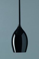 Suspension en goutte noire et câble noir. Karboxx. Suspension en goutte noire et câble noir. Karboxx.