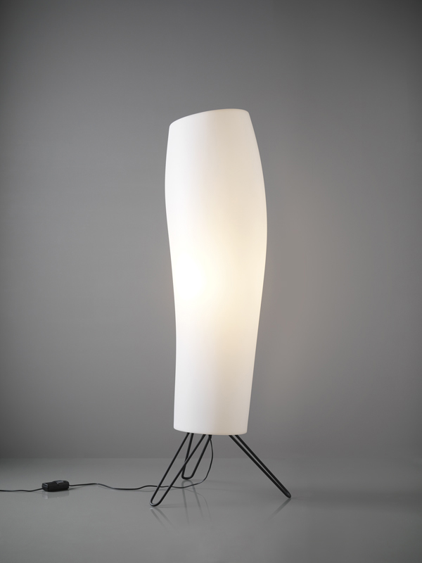 Warm lampadaire d'intérieur: karboxx luminaires Design en carbone et fibre  de verre - Réf. 19050236 - mobile