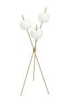 Kushi 3-light floor lamp gold. kdln. 