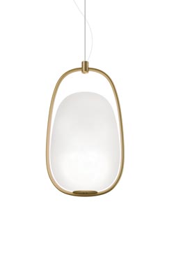 Lanna pendant lamp brass finish. kdln. 