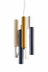 Plexiglas pendant lamp from the 60s. kdln. Plexiglas pendant lamp from the 60s. kdln.