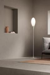 Spillo lampadaire goutte blanc. kdln. Spillo lampadaire goutte blanc. kdln.