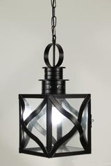 Palheiro hanging lantern in black-lacquered brass . Latoaria. Palheiro hanging lantern in black-lacquered brass . Latoaria.