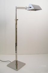 CP13 standard lamp in chrome-plated brass. Latoaria. CP13 standard lamp in chrome-plated brass. Latoaria.