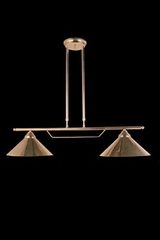 CT29 double pendant in chrome-plated brass. Latoaria. CT29 double pendant in chrome-plated brass. Latoaria.