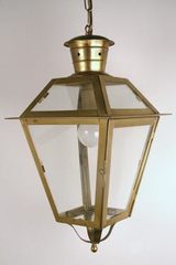 Portico N°1 LS27 aged brass lantern. Latoaria. Portico N°1 LS27 aged brass lantern. Latoaria.