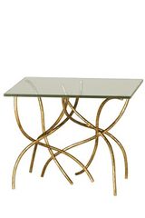 Golden end table Sarment. Le Dauphin. Golden end table Sarment. Le Dauphin.