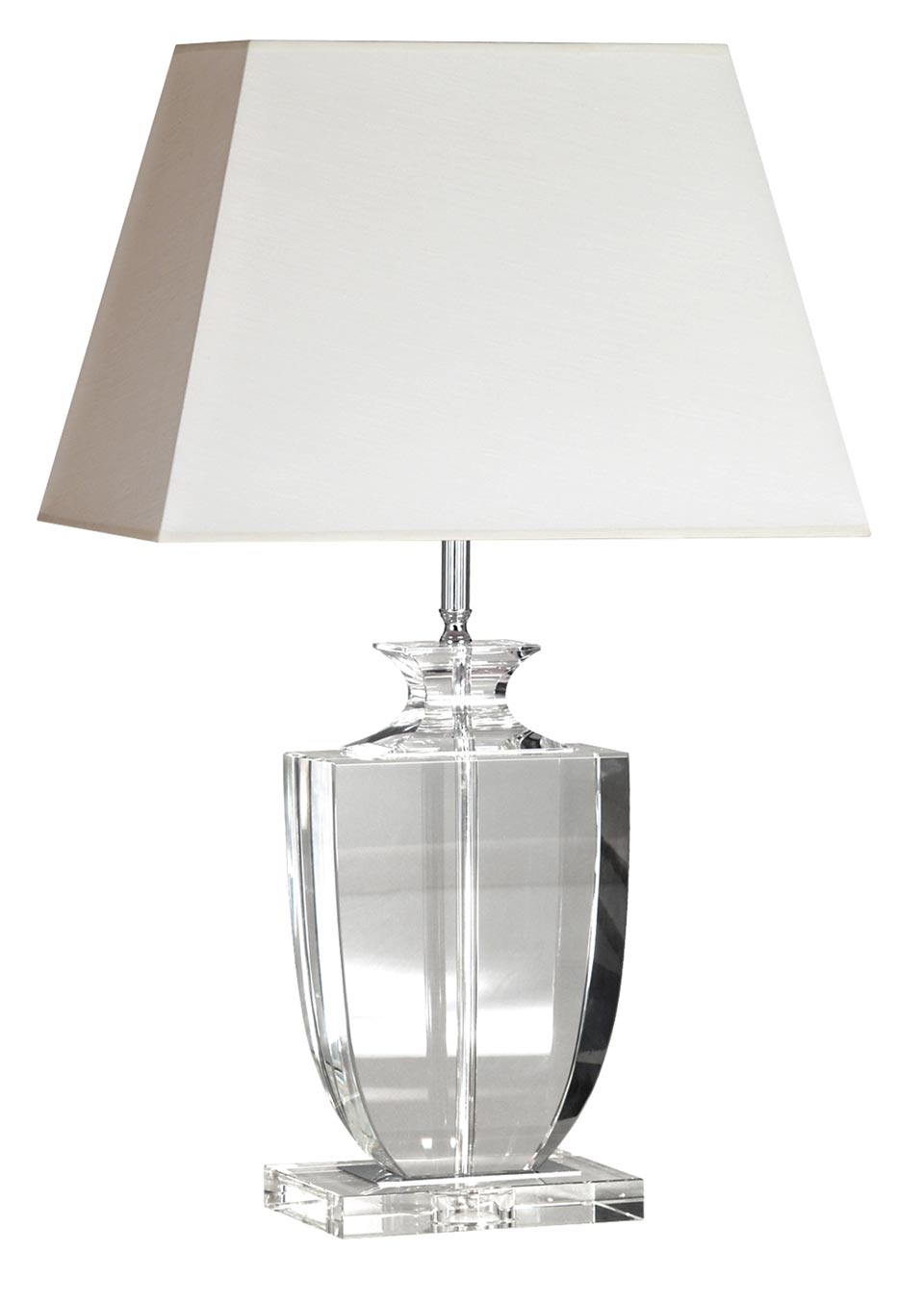 all glass table lamps