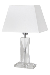 Harmonie B cut glass table lamp. Le Dauphin. Harmonie B cut glass table lamp. Le Dauphin.