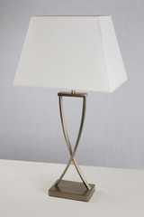 Hester bronze finish table lamp. Le Dauphin. Hester bronze finish table lamp. Le Dauphin.