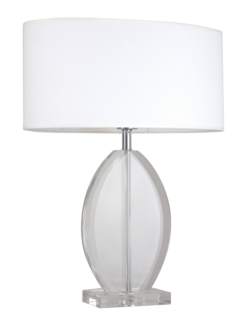 all glass table lamps