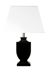 Hymont black optical glass table lamp. Le Dauphin. Hymont black optical glass table lamp. Le Dauphin.