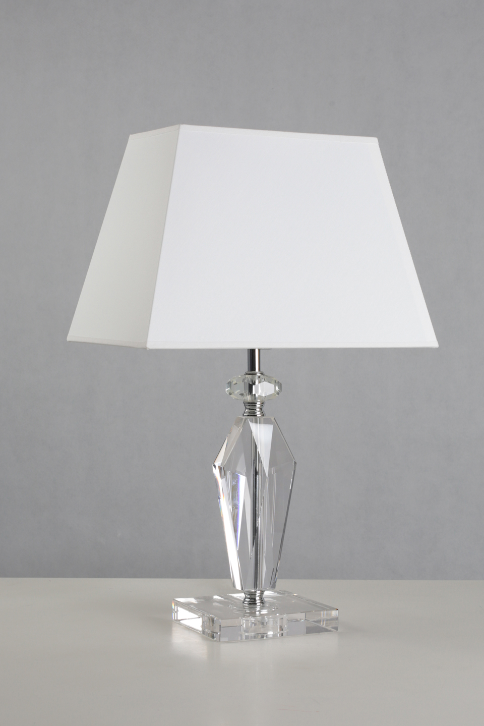 all glass table lamps