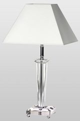 Table lampe with white shade Viana TS. Le Dauphin. Table lampe with white shade Viana TS. Le Dauphin.