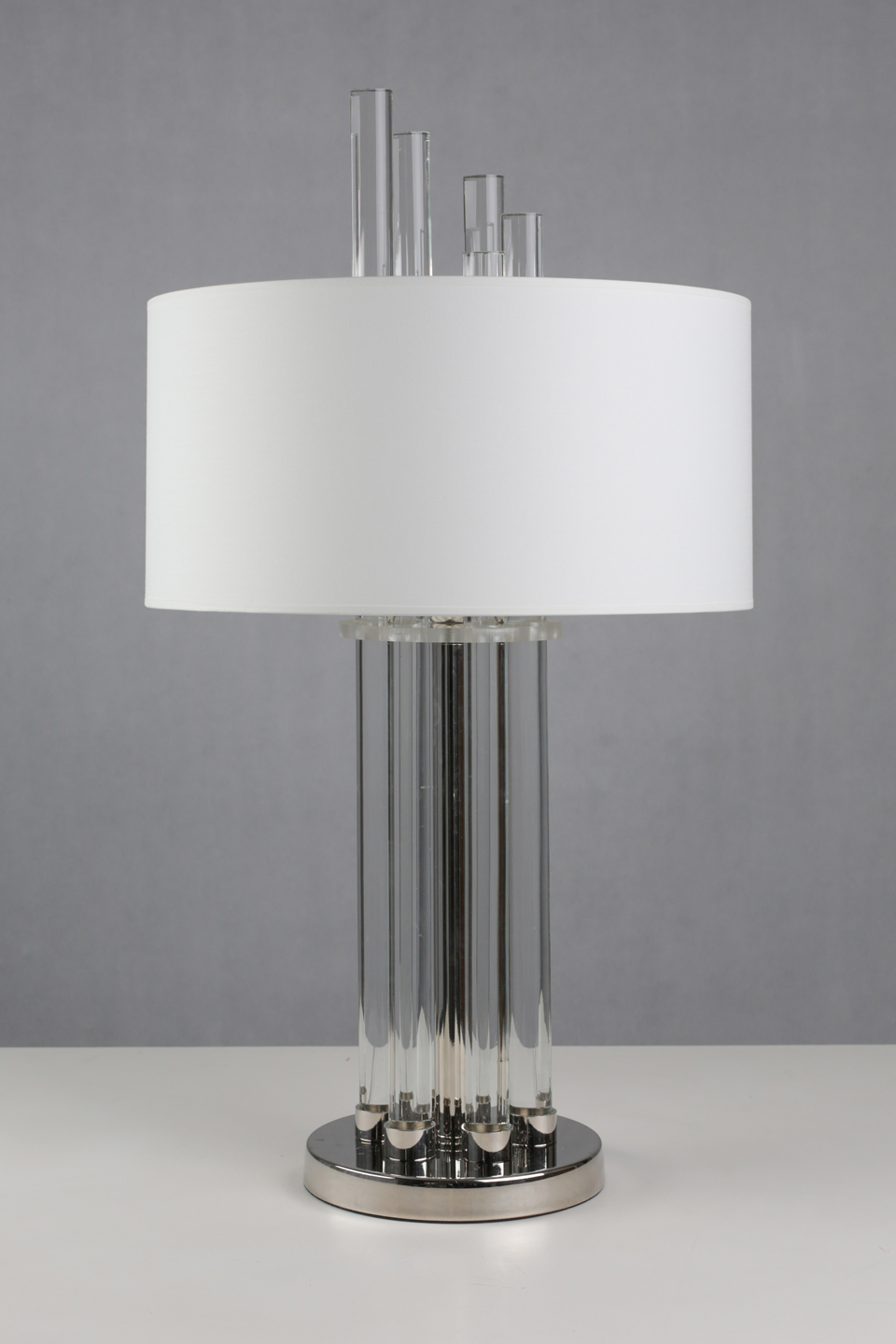 glass table lamp-Le Dauphin 