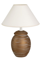 Orn MR brushed ceramic table lamp small model. Le Dauphin. Orn MR brushed ceramic table lamp small model. Le Dauphin.