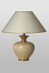 Pinta champagne ceramic table lamp. Le Dauphin. Pinta champagne ceramic table lamp. Le Dauphin.