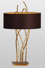 Sara gold table lamp. Le Dauphin. Sara gold table lamp. Le Dauphin.