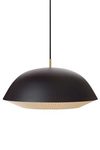 Cache grande suspension en cloche noire. Le Klint. 