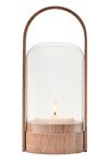 Candelight portable lantern in light oak. Le Klint. 