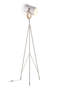 Carronade tripod floor lamp 170cm sand color. Le Klint. 