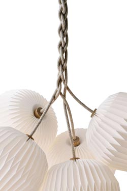 Bouquet 5 lights pendant 55cm. Le Klint. 